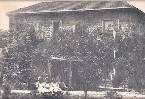 المستشفى الأميركية بيروت  سنة 1900 